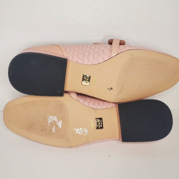 Louis et Cie pink buckle leather loafers - Picture 10 of 11